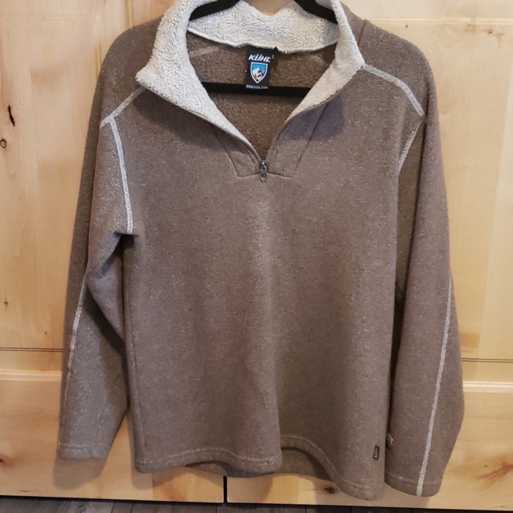 Kuhl Mens size medium Europa 1/4 zip sweater
